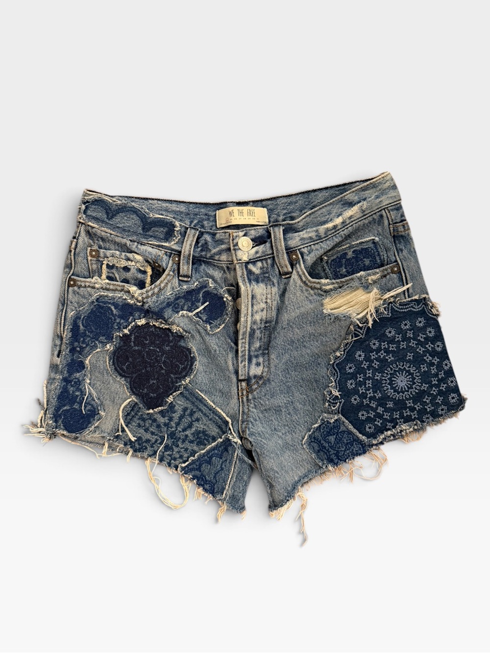 Free People Denim Shorts